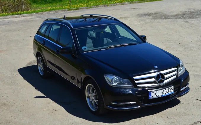 mercedes benz klasa c Mercedes-Benz Klasa C cena 48500 przebieg: 226800, rok produkcji 2014 z Strzegom